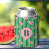 Watermeloenplakjes Monogram Blikjeskoeler