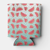 watermeloenplakken en zaadpatroon blikjeskoeler (Voorkant)