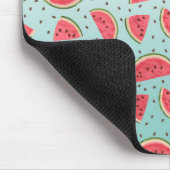  watermeloenplakken en zaadpatroon muismat (Hoek)