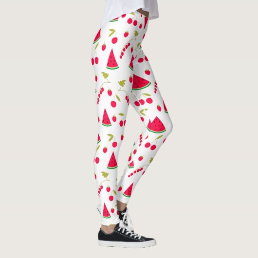 Watermeloenplakken Leggings (Rechts)