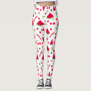 Watermeloenplakken Leggings