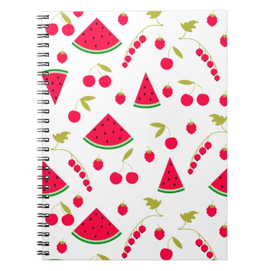 Watermeloenplakken Notitieboek (Voorkant)