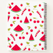 Watermeloenplakken Notitieboek (Achterkant)