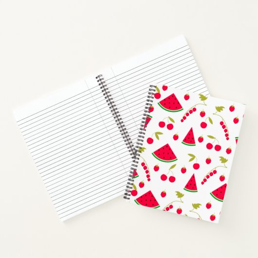 Watermeloenplakken Notitieboek (Binnen)