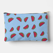 Watermeloenplakken op blauw etui (Achterkant)