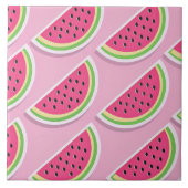 Watermeloenplakken Tegeltje (Voorkant)