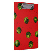 watermeloenrood en zaden klembord (Rechts)
