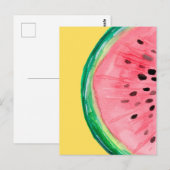 Watermeloensap Briefkaart (Voorkant / Achterkant)