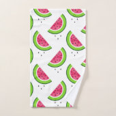 Watermeloensatroon 2 bad handdoek (Handdoek)