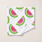 Watermeloensatroon 2 bad handdoek (Wasdoekje)