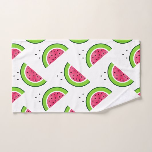 Watermeloensatroon 2 bad handdoek (Handdoek)
