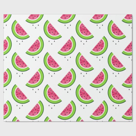 Watermeloensatroon 2 cadeaupapier (Vlak)