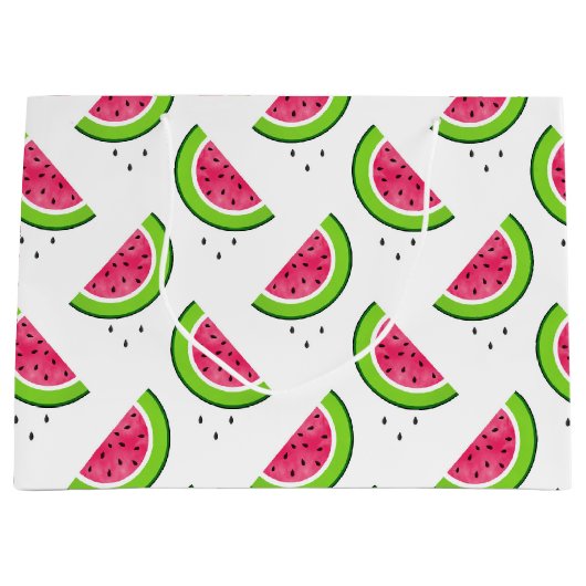 Watermeloensatroon 2 groot cadeauzakje (Voorkant)
