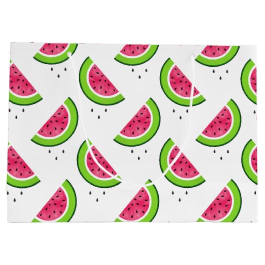 Watermeloensatroon 2 groot cadeauzakje (Achterkant)