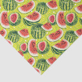 Watermeloensatroon 2 tissuepapier (Detail)