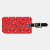 Watermeloensatroon Bagagelabel (Voorkant horizontaal)