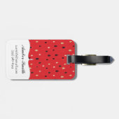 Watermeloensatroon Bagagelabel (Achterkant horizontaal)