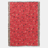 Watermeloensatroon Deken (Voorkant Verticaal)