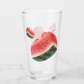 Watermeloensatroon Glas (Achterkant)