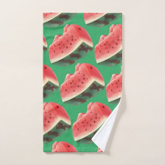 Watermeloensatroon Handdoek (Handdoek)