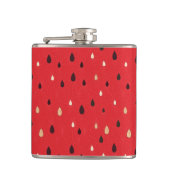 Watermeloensatroon Heupfles (Voorkant)