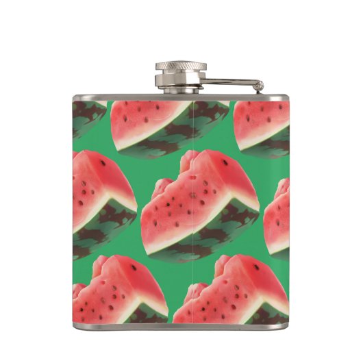 Watermeloensatroon Heupfles (Achterkant)