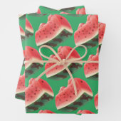 Watermeloensatroon Inpakpapier Vel (In situ)