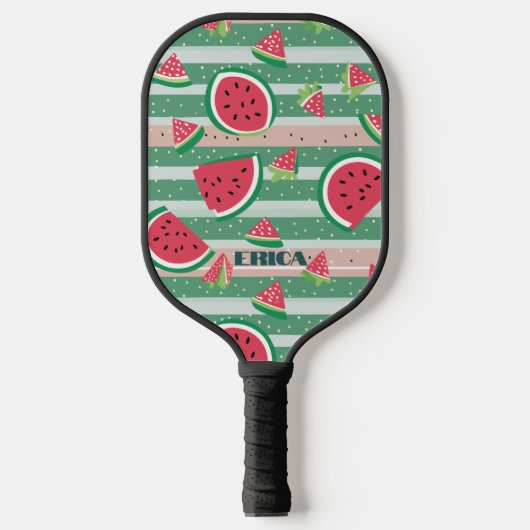 Watermeloensatroon Pickleball Paddle (Voorkant)