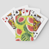 Watermeloensatroon Pokerkaarten (Achterkant)
