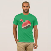 Watermeloensatroon T-shirt (Voorkant volledig)