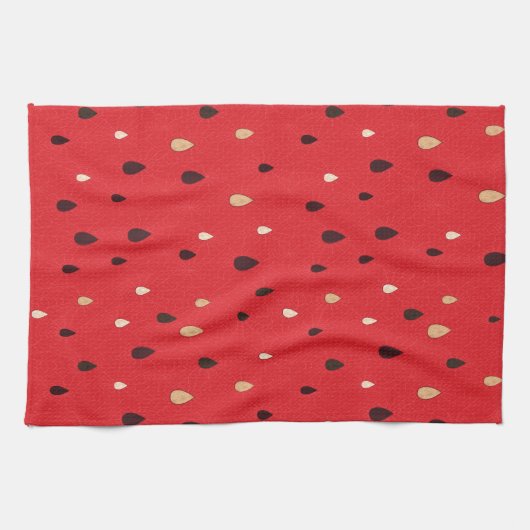 Watermeloensatroon Theedoek (Horizontaal)