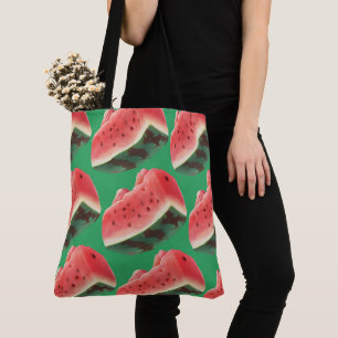 Watermeloensatroon Tote Bag