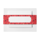 Watermeloensatroon Uitnodigingen Wikkel (Voorkant Voorbeeld)