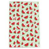 Watermeloensatroop Melon Light Green Red Medium Cadeauzakje (Voorkant)