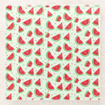 Watermeloensatroop Summertime Light Green Red