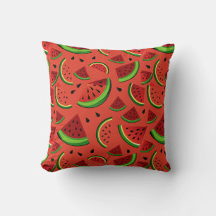 🍉 Watermeloenschijf Voor Zomer Huisdecoratie Kussen