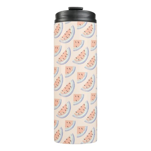 Watermeloensetrobot Thermosbeker (Voorkant)