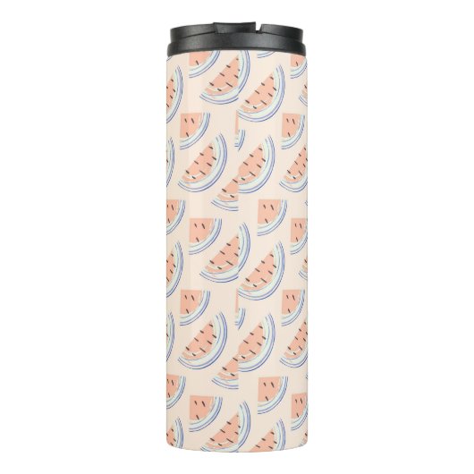 Watermeloensetrobot Thermosbeker (Achterkant)