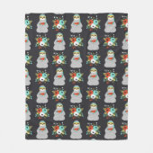 Watermeloenslag Fleece Deken (Voorkant)