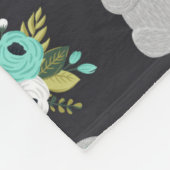 Watermeloenslag Fleece Deken (Hoek)