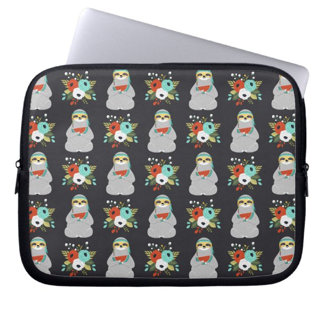 Watermeloenslag Laptop Sleeve (Voorkant)