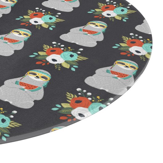 Watermeloenslag Snijplank (Hoek)