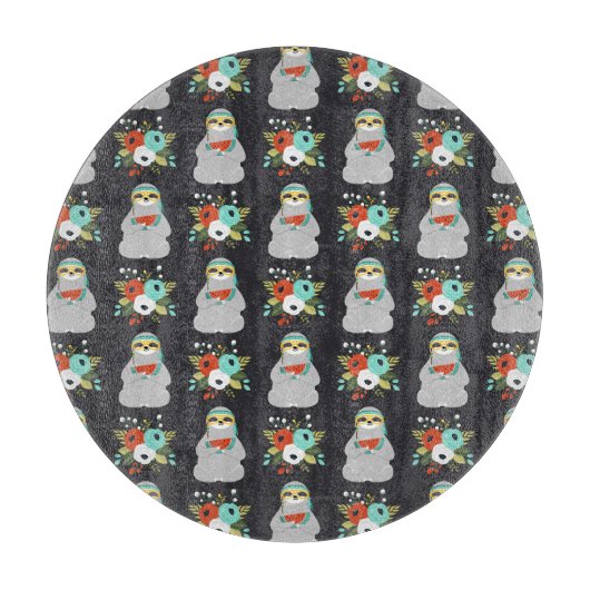 Watermeloenslag Snijplank (Voorkant)