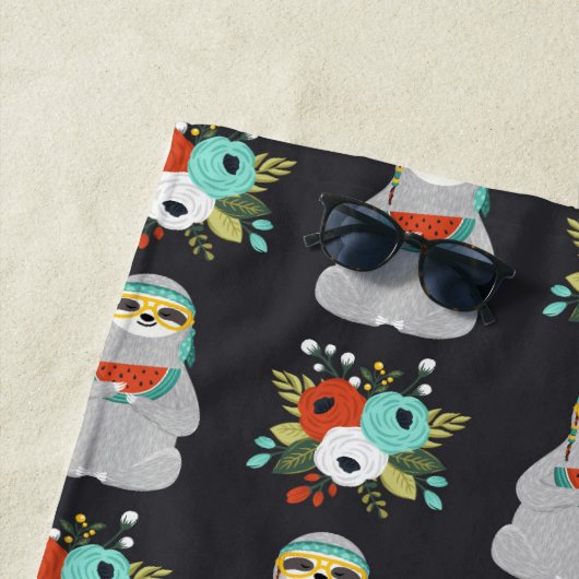 Watermeloenslag Strandlaken (In situ)