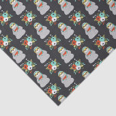 Watermeloenslag Tissuepapier (Detail)