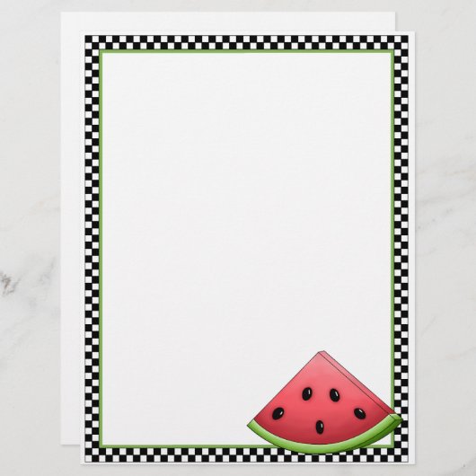 Watermeloenslagen (Voorkant / Achterkant)