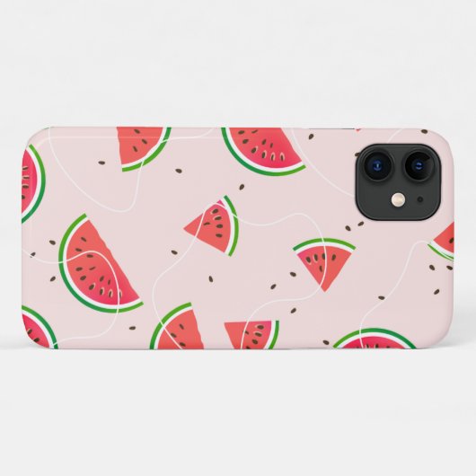 Watermeloenslagen Patroon Case-Mate iPhone Case (Achterkant (horizontaal))