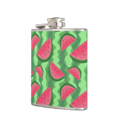 Watermeloenslagen Patroon Heupfles (Links)