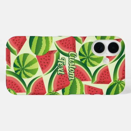 Watermeloenslantaarn Case-Mate iPhone Case (Achterkant (horizontaal))