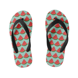 Watermeloenslijm Kinder Teenslippers